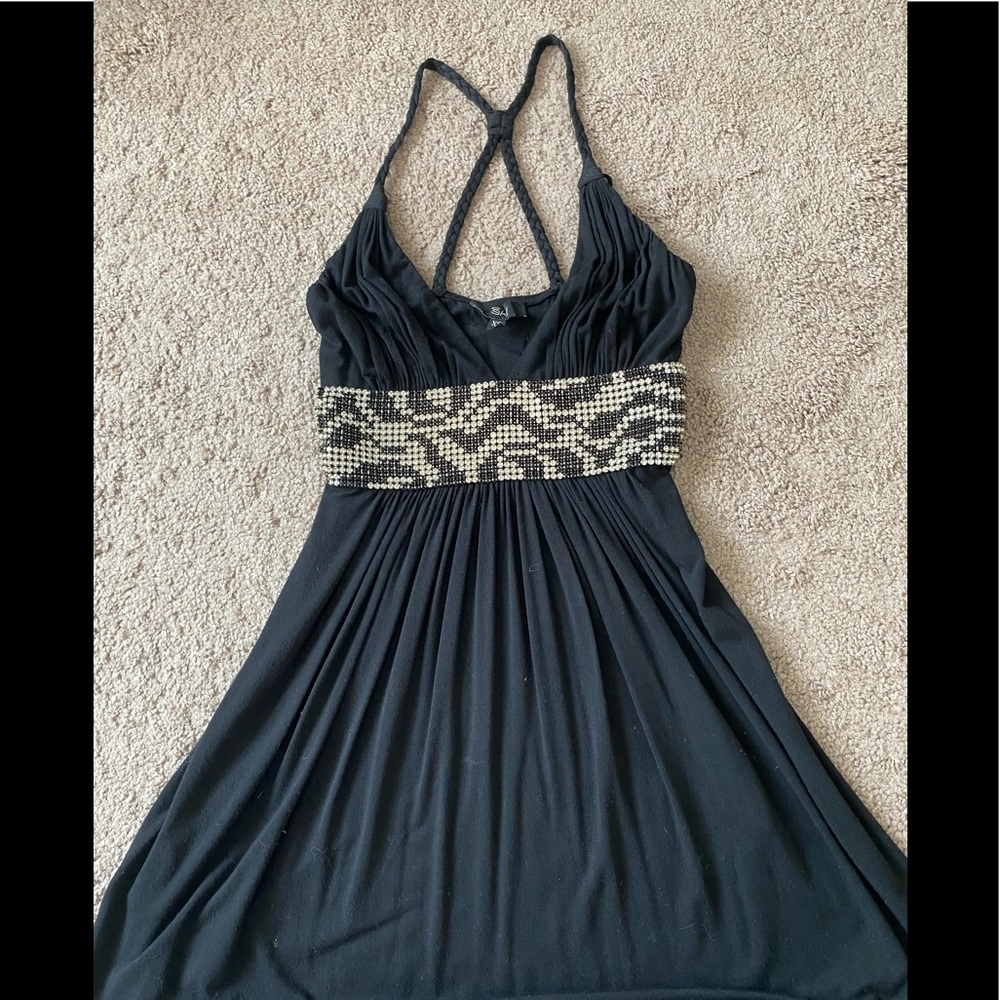 Sky black dress size small